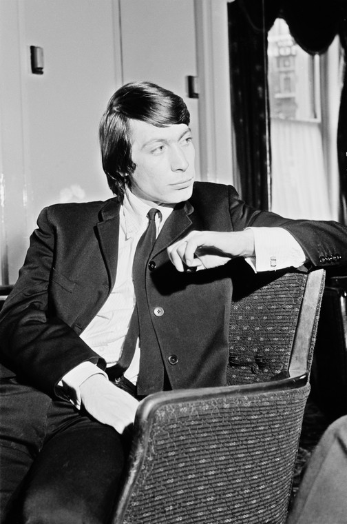 Charlie Watts w Midland Hotel w Manchesterze w 1965 r.