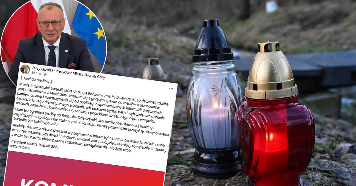Zabójstwo 11-letniej Danusi. Prezydent Jeleniej Góry nagle zamieścił taki wpis. O to poprosił
