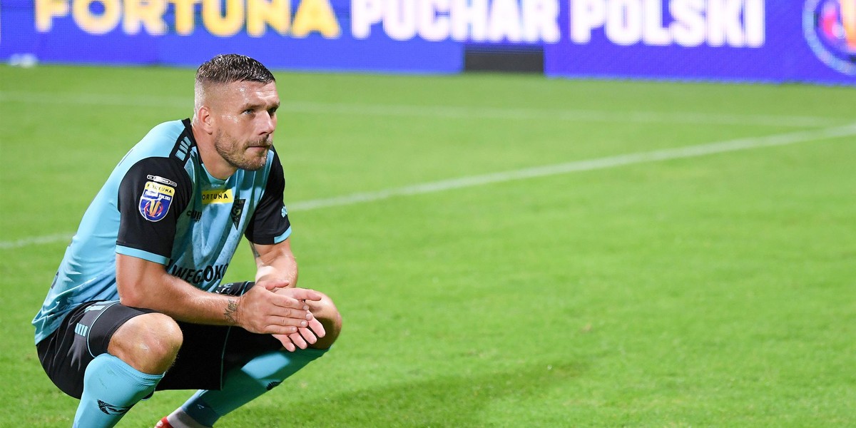 Lukas Podolski, lider Górnika Zabrze