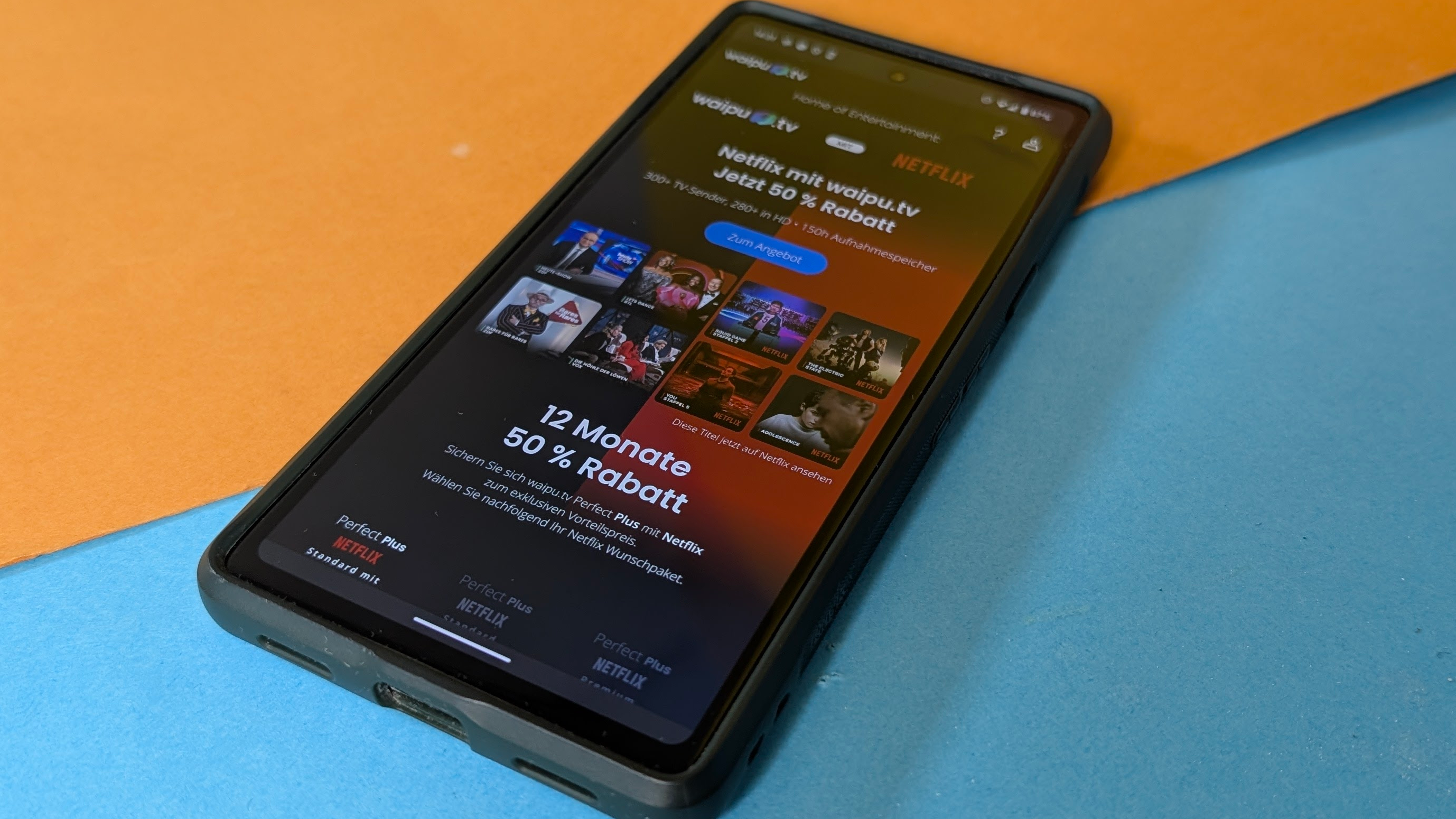 Letzte Chance: 50 Prozent Rabatt auf waipu.tv & Netflix – nur noch bis Sonntag