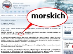 Według MSWiA, Austria leży nad morzem