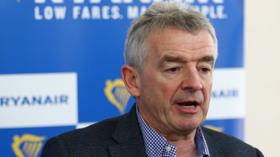 Prezes Ryanair Michael O'Leary