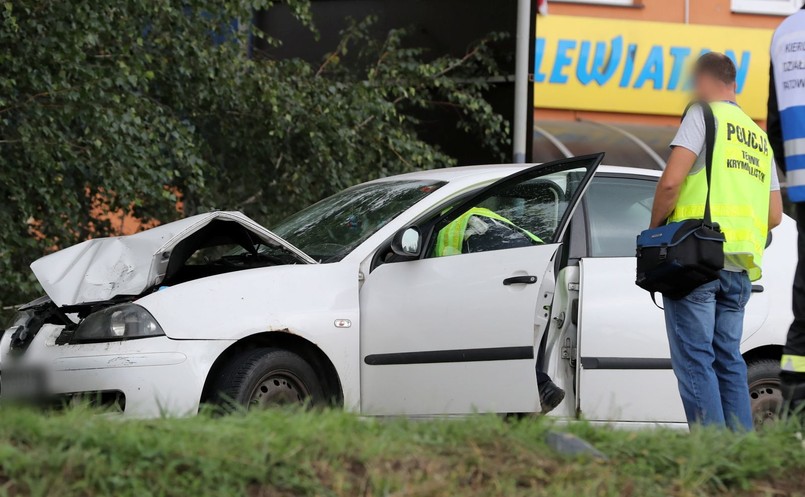 Wypadek koło Nowego Sącza