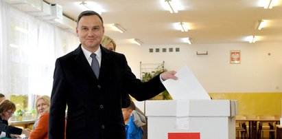 Prezydent i pierwsza dama głosowali w Krakowie