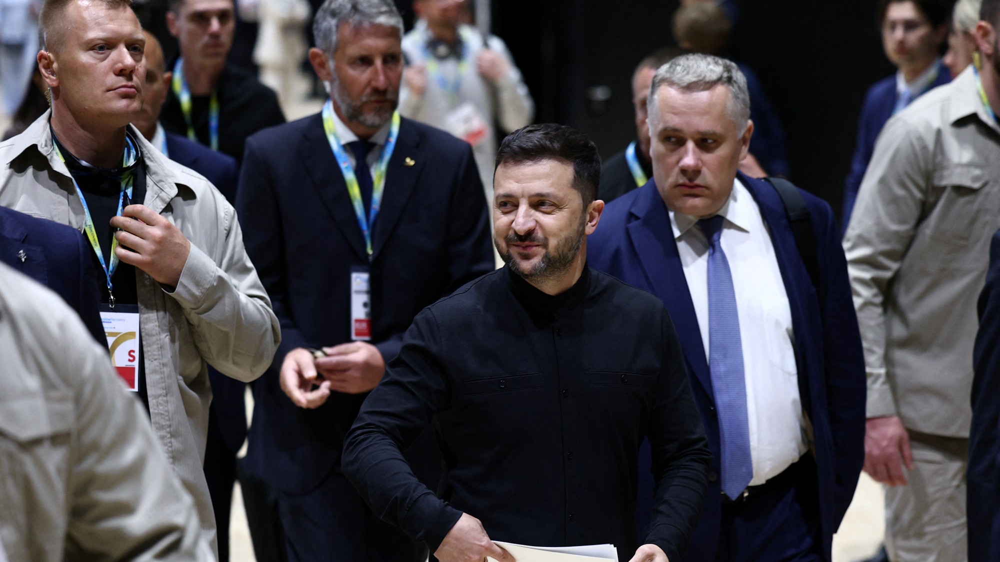 Ukrajinský prezident Volodymyr Zelenskyj.
