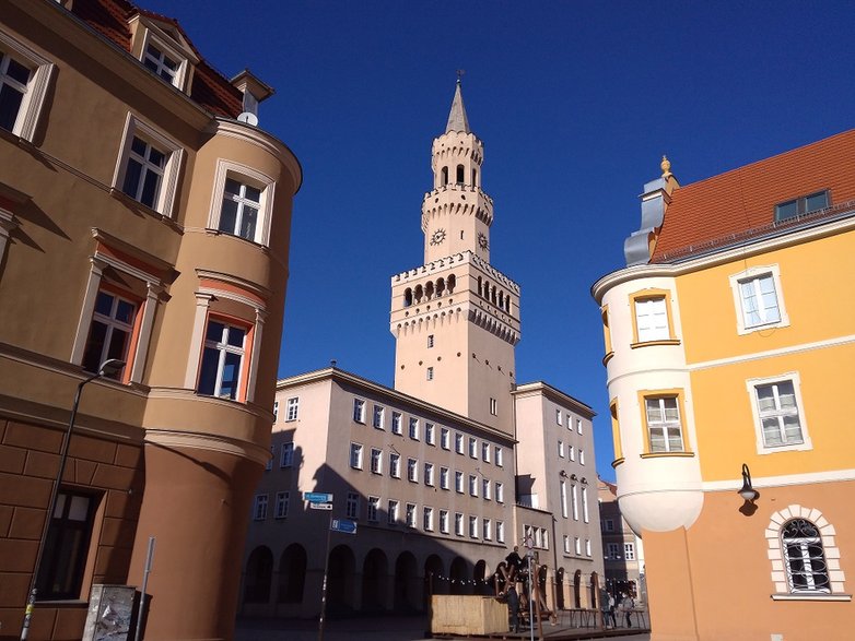 Czy to Florencja? nie! to opolski rynek!