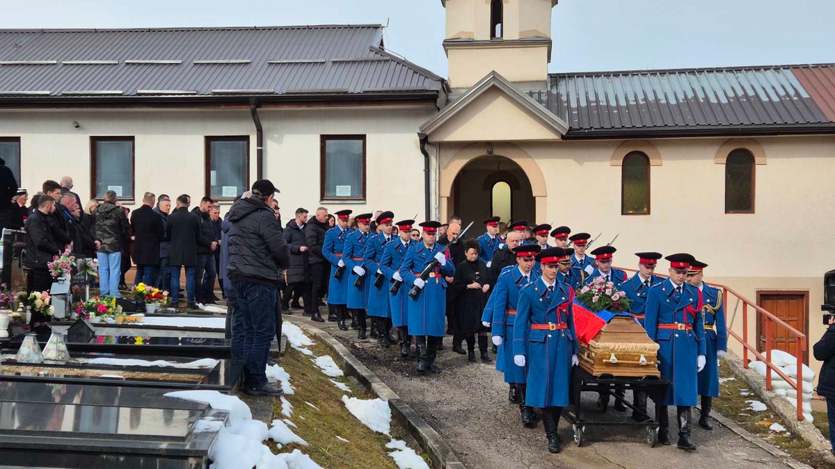 Sahrana Ljiljane Karadžić