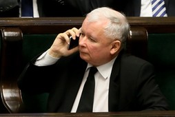 Prezes PiS Jarosław Kaczyński