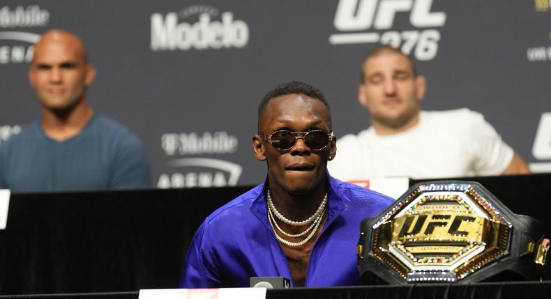 Israel Adesanya has a documentary in the works