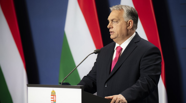Orbán Viktor interjút adott/Fotó: MTI/Miniszterelnöki Sajtóiroda/Benko Vivien Cher