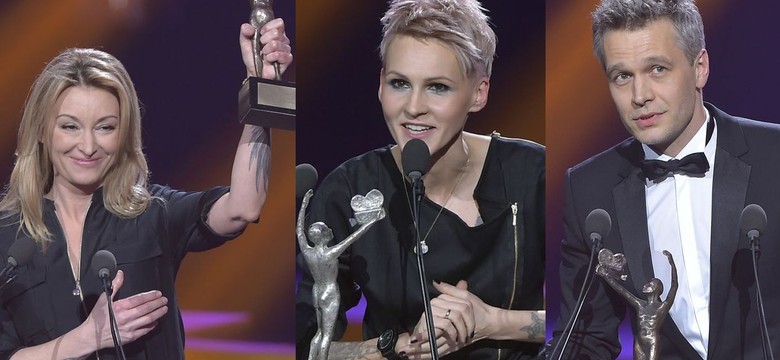 Chylińska, Wojciechowska, Szpakowski i Musiał laureatami Telekamer 2016