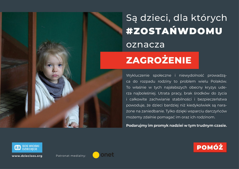 Nowa akcja stowarzyszenia ma na celu zebranie środków na pomoc dzieciom objętym opieką programu "SOS Rodzinie"