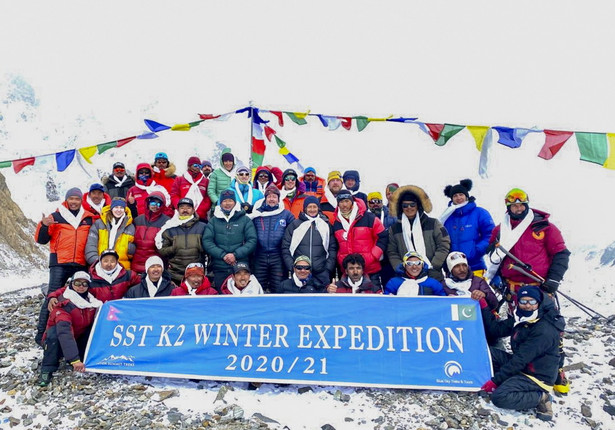 Zimowe wejście na K2