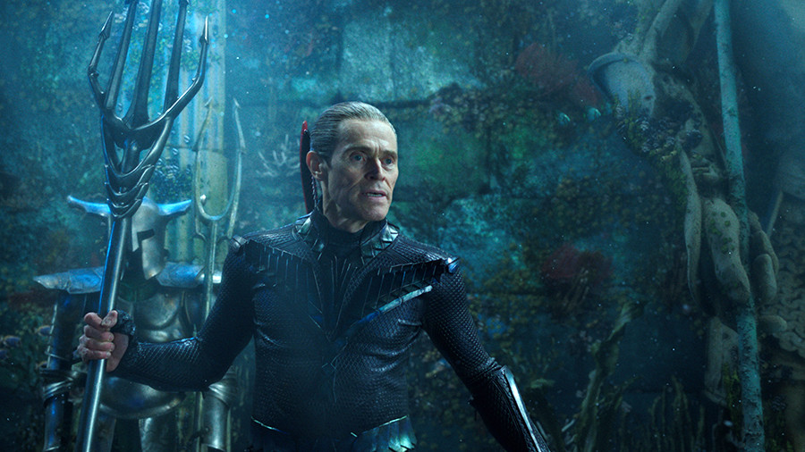 Willem Dafoe jako Vulko w filmie "Aquaman" (2018)