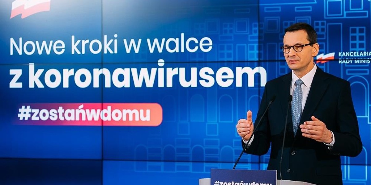 Premier rządu Mateusz Morawiecki 