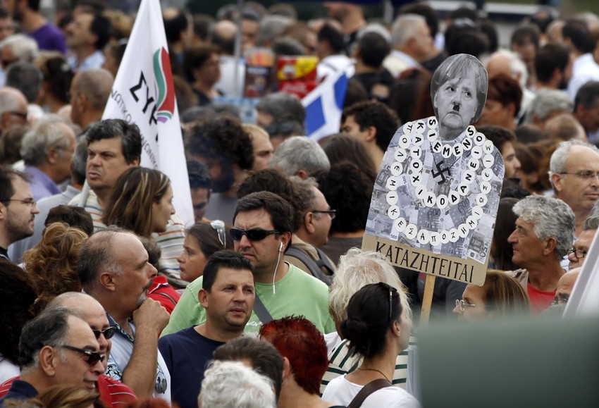 Antinemačke demonstracije u Grčkoj: Ratnom odštetom od Nemačke Grci bi mogli da reše najveći deo svoje dužničke krize