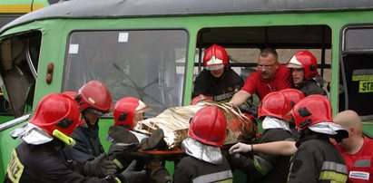 40 rannych w zderzeniu tramwajów!