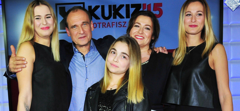 Paweł Kukiz jest z żoną ponad 30 lat. Córki "nauczył, żeby dążyć do celu"