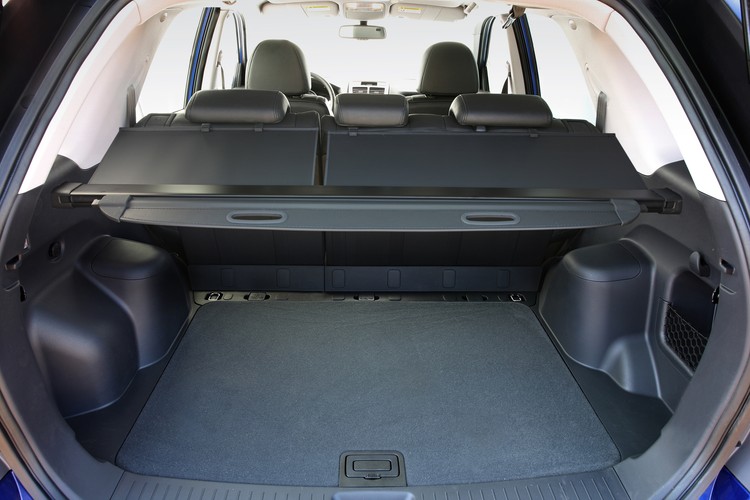 Bagażnik zmieści od 667 l do 1886 l po złożeniu kanapy