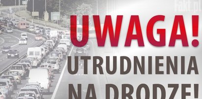 Utrudnienia na A4 w Krzyżowej