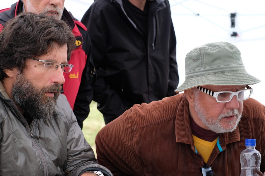 Predrag - Gaga Antonijević na snimanju filma "Zaspanka za vojnike"