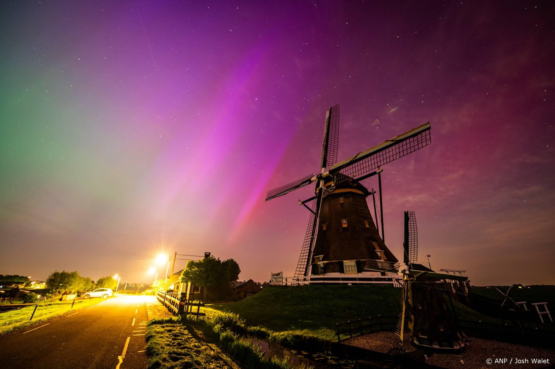 Waarom het noorderlicht gisteren tot in Zuid-Frankrijk te zien was