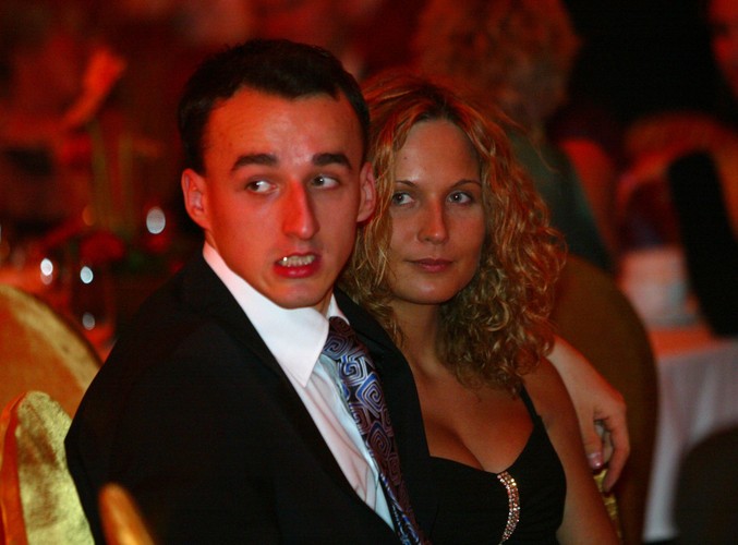 Robert Kubica i Edyta Witas