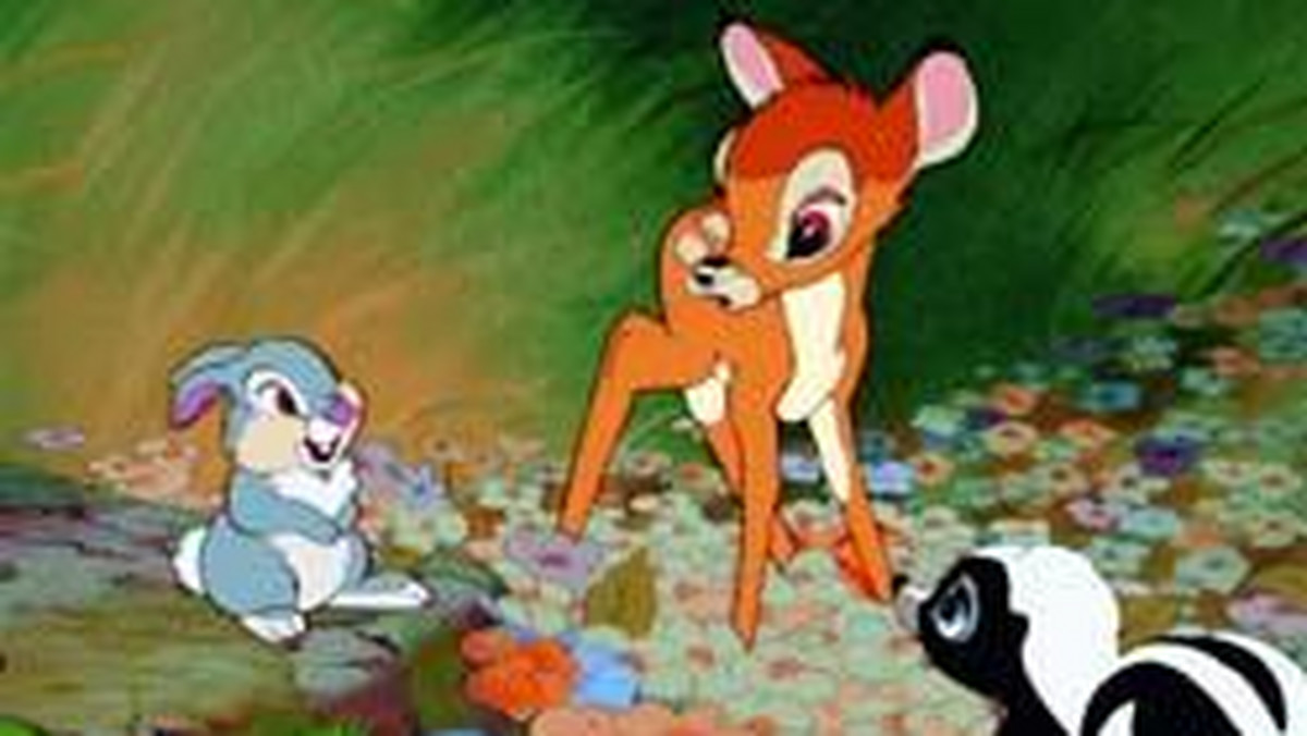 Film animowany "Bambi" zajął pierwsze miejsce na liście największych filmowych "wyciskaczy łez".