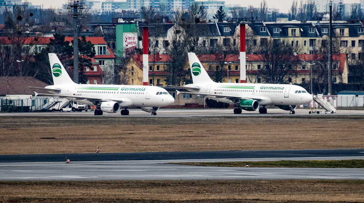 Csődöt jelentett a német légitársaság / Fotó: MTI/EPA/Hayoung Jeon