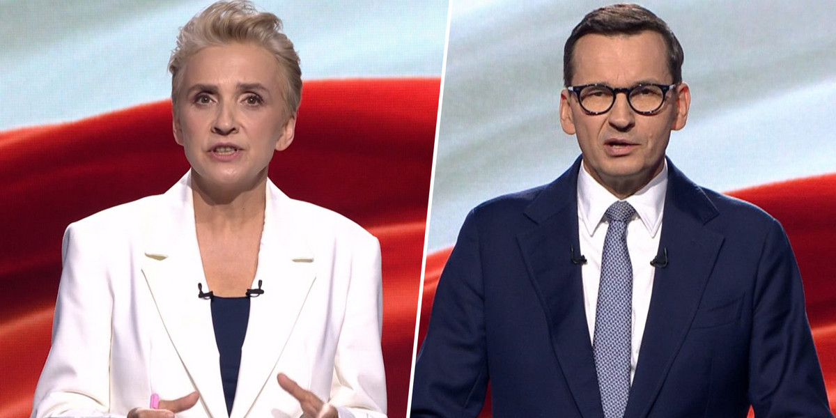 Kulisy debaty w TVP. Posłanka Lewicy ujawnia, jak zachował się premier.
