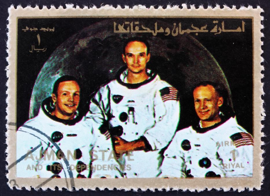 A fotón Neil Armstrong, Buzz Aldrin and Michael Collins / Northfoto