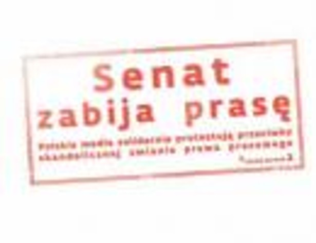 Senat zabija prasę