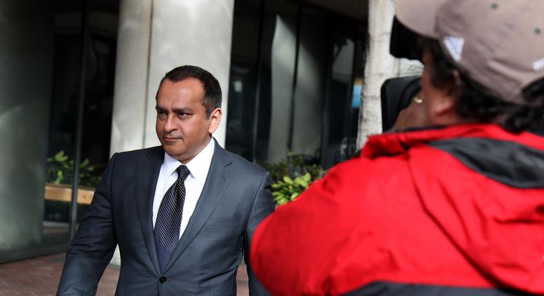 Former Theranos president and COO Ramesh Sunny Balwani self-surrendered to prison on Thursday to begin serving his 13-year sentence.Justin Sullivan/Getty Images