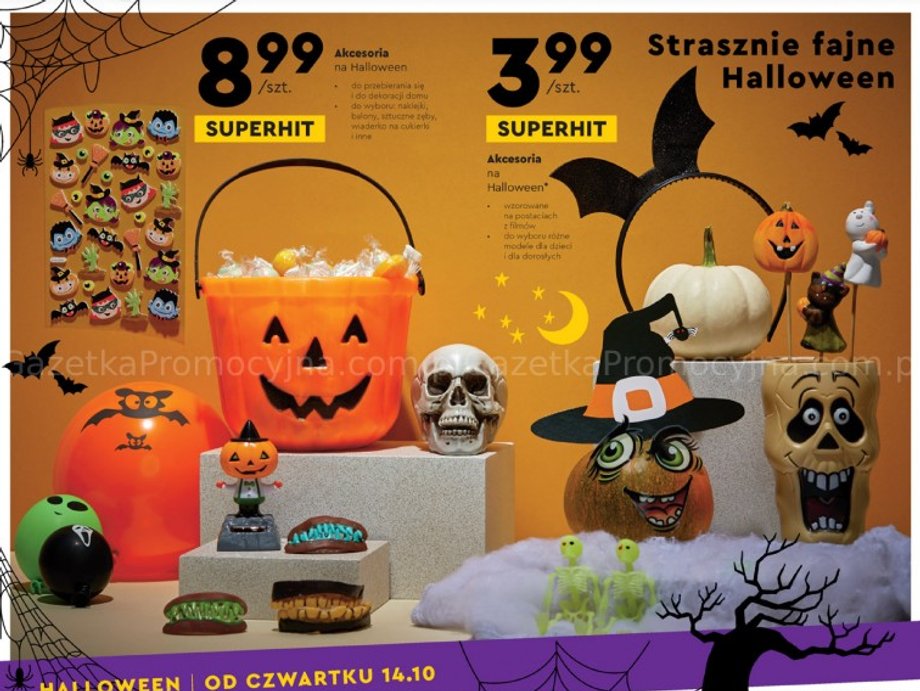 Halloween 2021: Biedronka, Lidl, Kaufland, Auchan. Oferta sklepów