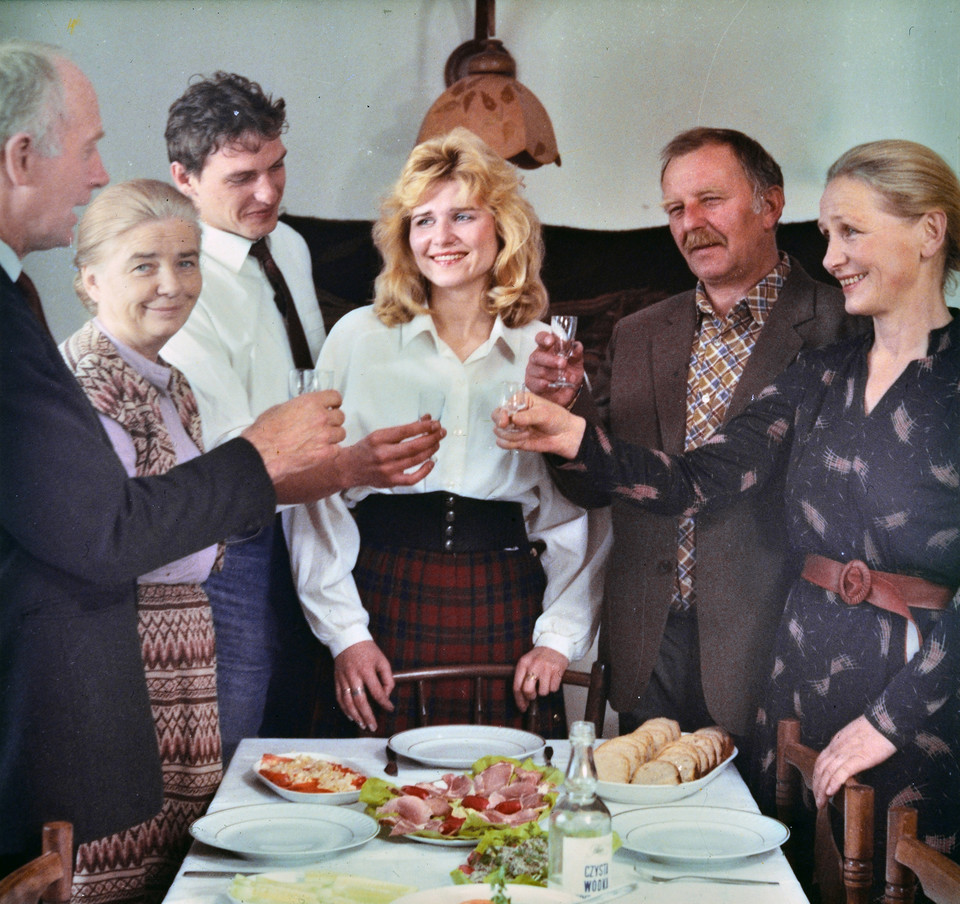 Grażyna Błęcka-Kolska w filmie "Galimatias, czyli kogel mogel 2" (1989)