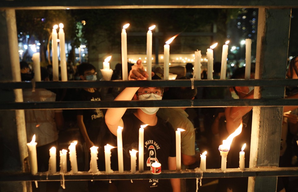 Hongkong: zakazane przez władze obchody rocznicy masakry na placu Tiananmen