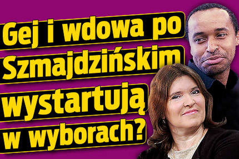 Gej i wdowa po Szmajdzińskim wystartują w wyborach?