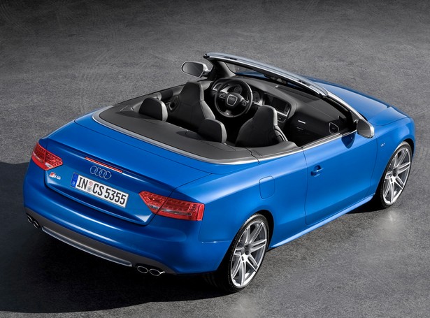 Audi S5 - topless z wykopem