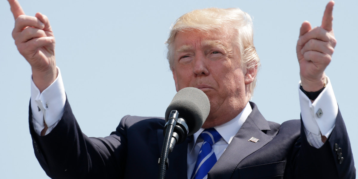 Trump goes off script during Coast Guard commencement speech: 'No politician' has been 'treated worse or more unfairly' than me