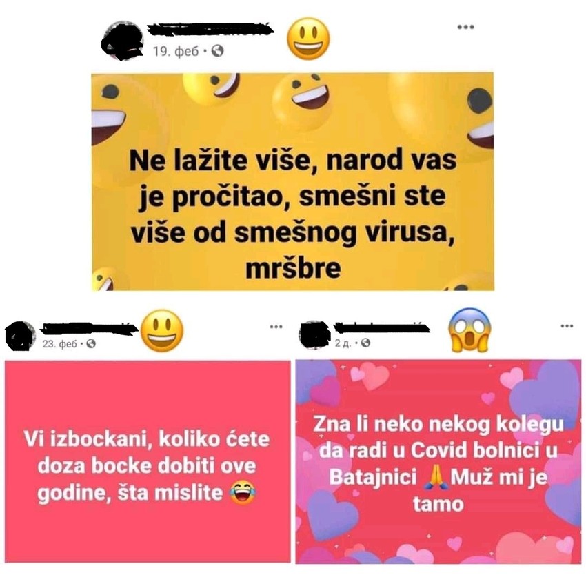 Žena koja ne veruje u koronu