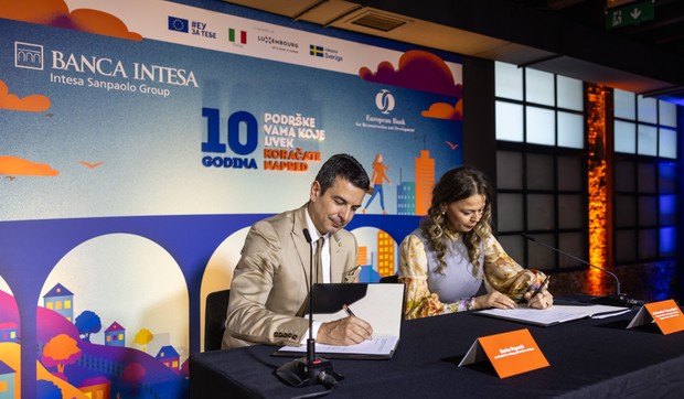 Darko Popović Banca Intesa i Aleksandra Vukosavljević EBRD 1