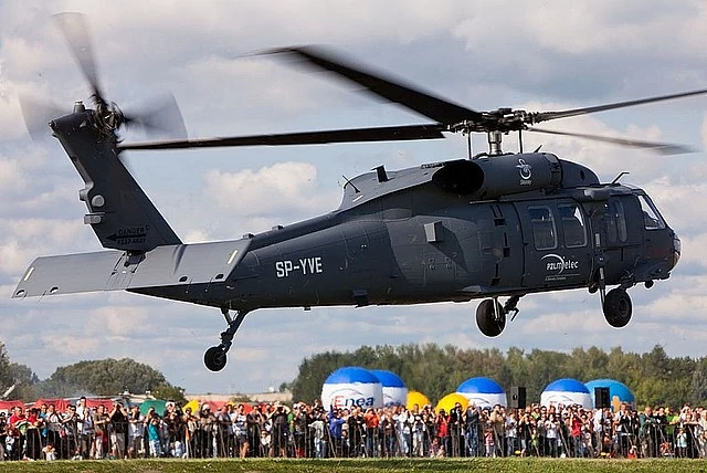 Najpopularniejszy obecnie produkt zakładów Sikorsky - produkowany w Polsce S70i Black Hawk