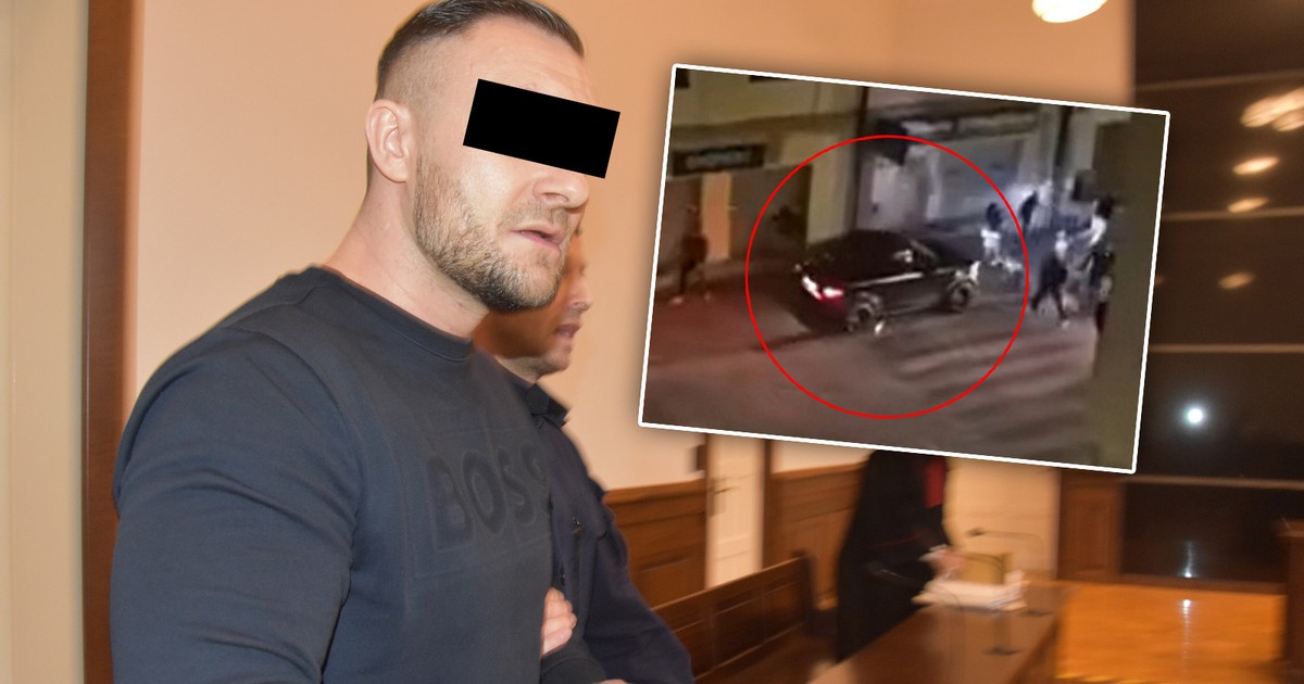 Brawurowy rajd po chodniku w centrum Głogowa. 32-latek stanął przed sądem, tak się tłumaczył