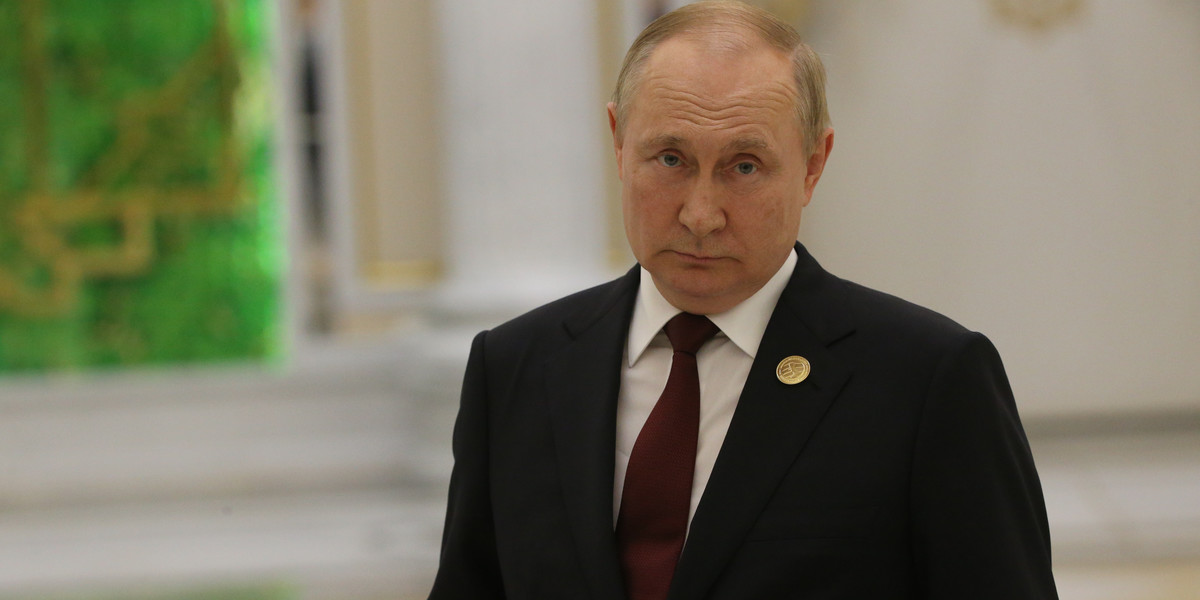 Władimir Putin, zdjęcie z 29 czerwca 2022.