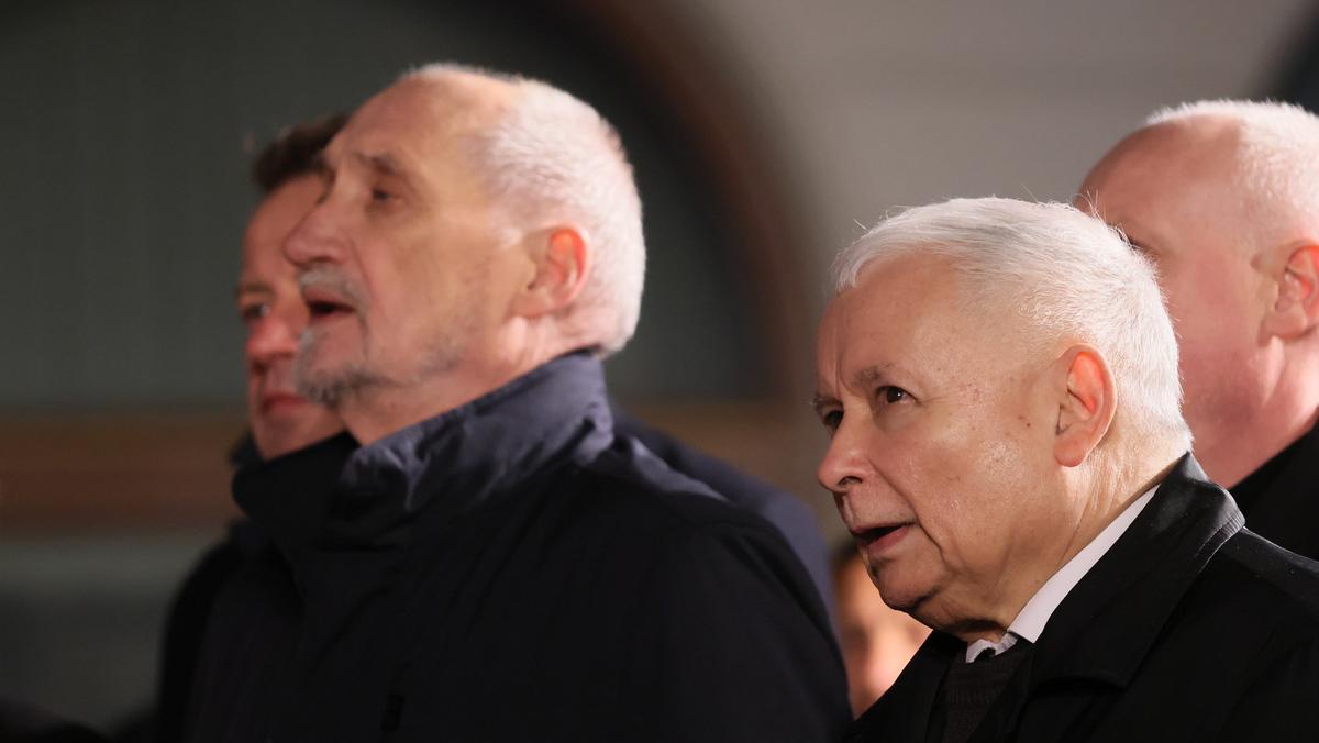 Antoni Macierewicz i Jarosław Kaczyński