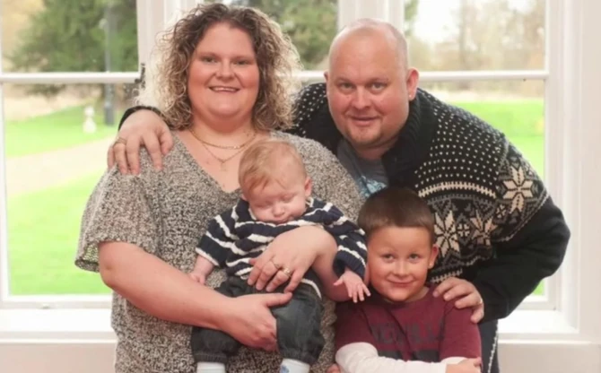 Luiza danas sa svojom porodicom