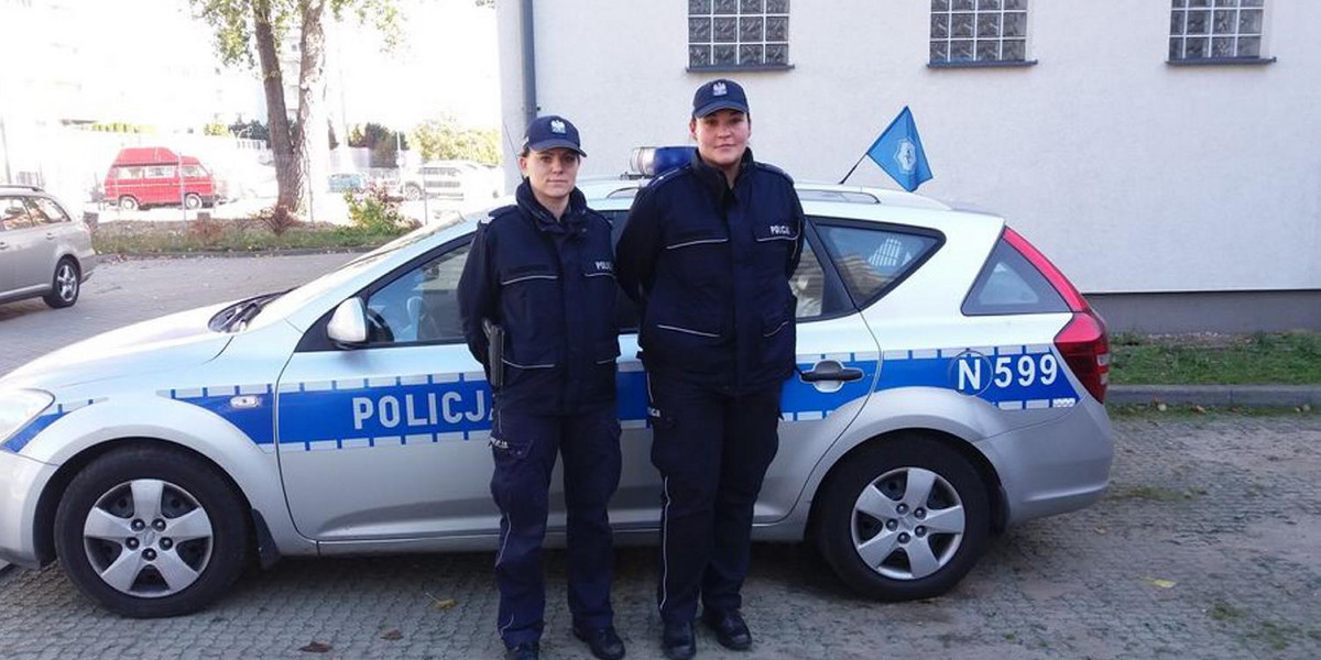 Policjantki z Gdańska uratowały życie starszemu mężczyźnie