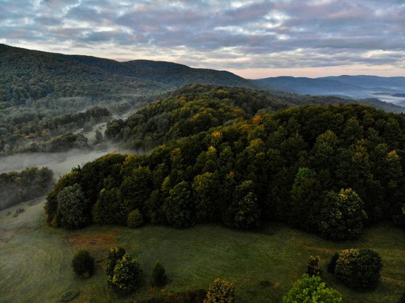 Bieszczady o poranku