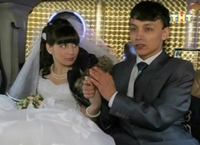 Valentina na prvom venčanju