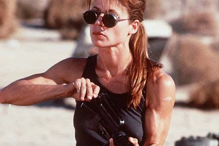 Linda Hamilton jako Sarah Connor